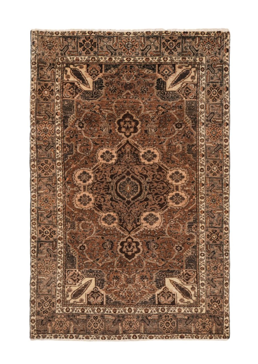 Vintage Decorative Anatolian Rug 7' x 4'10"