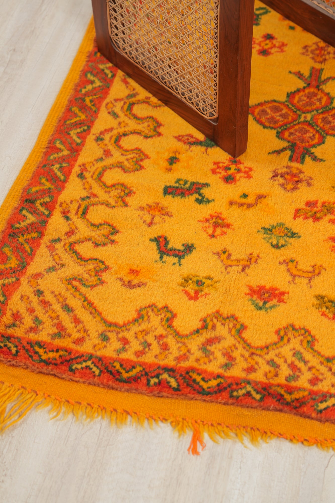 Vintage Moroccan Rug 5 x 3'3"