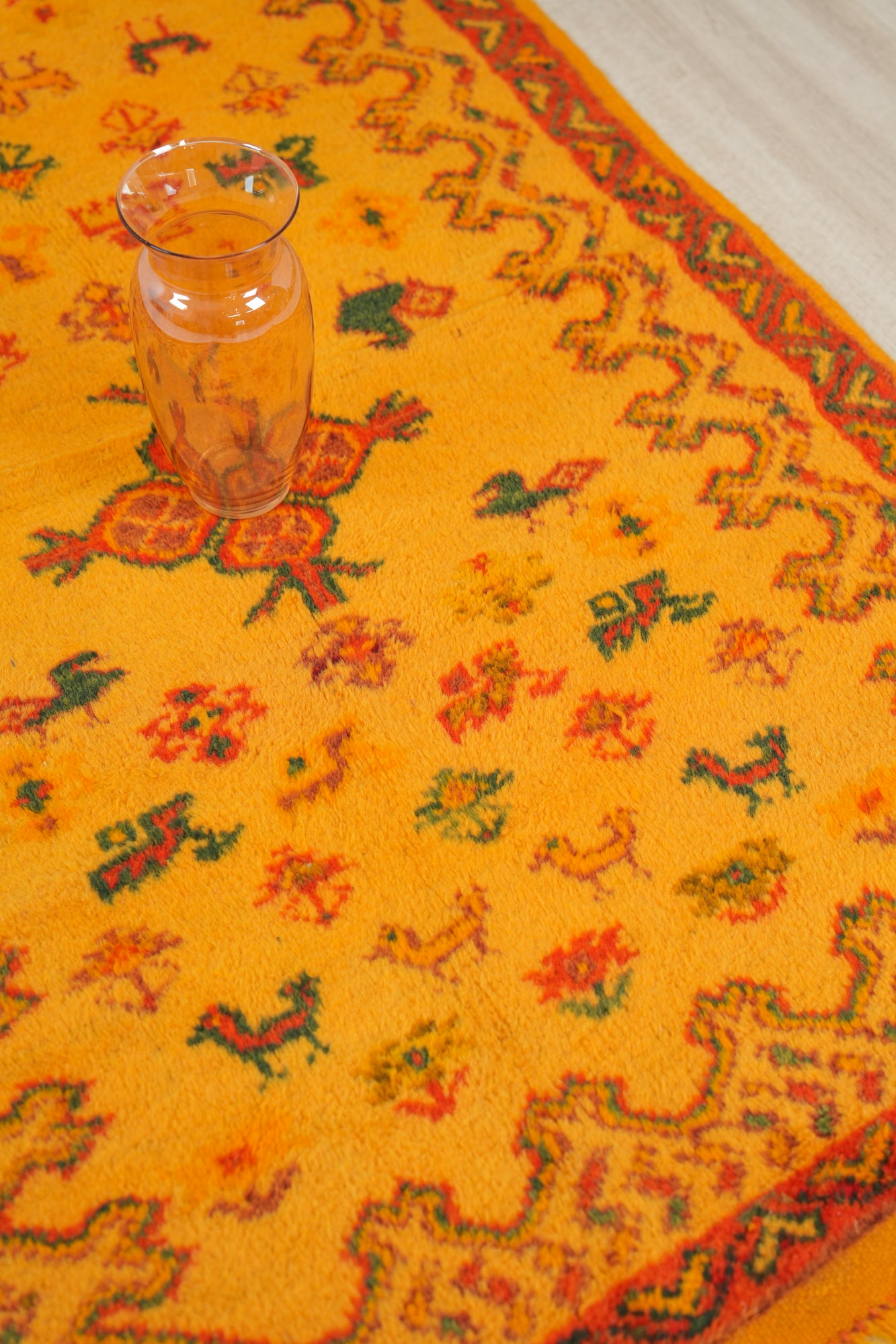 Vintage Moroccan Rug 5 x 3'3"