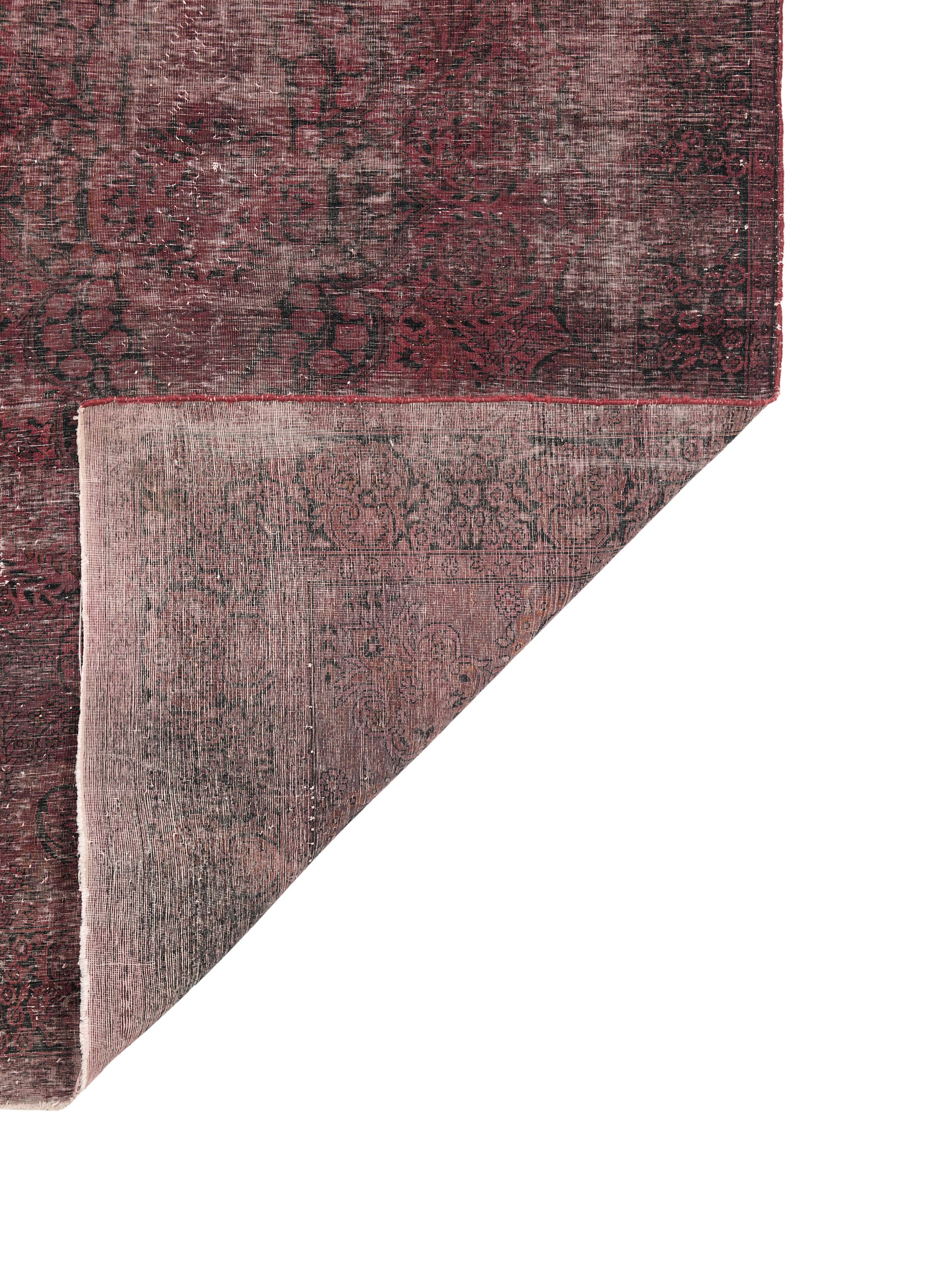 Vintage Pakistani Overdyed Rug 7' x 4'6"