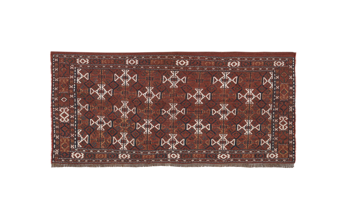 Antique Tekke Mafrash Somack 3'6" x 1'7"