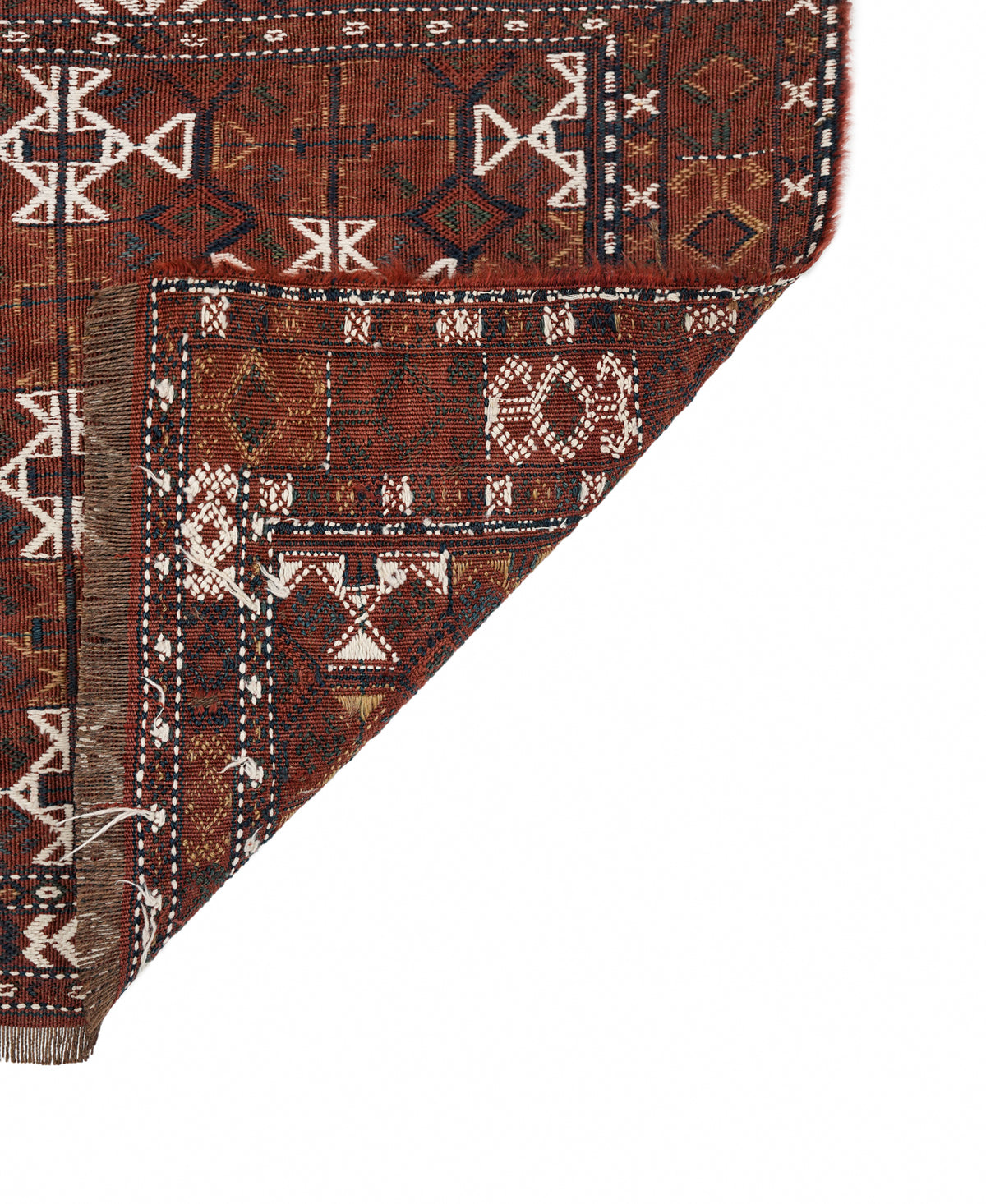 Antique Tekke Mafrash Somack 3'6" x 1'7"
