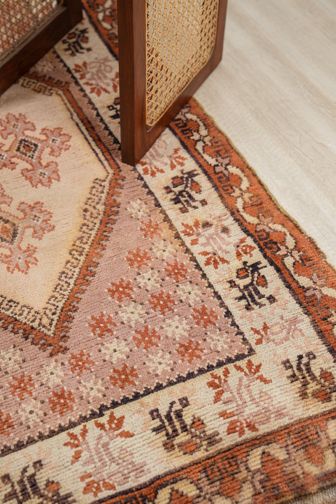 Vintage Moroccan Rug 5'6" x 3'3"