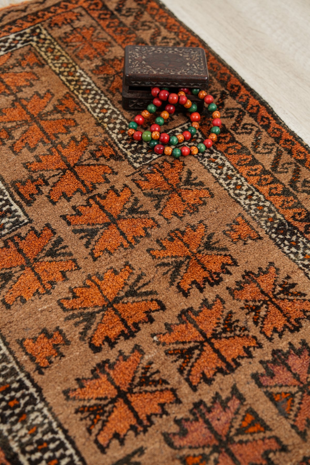 Vintage Balouch Rug 3'7" x 2'4"