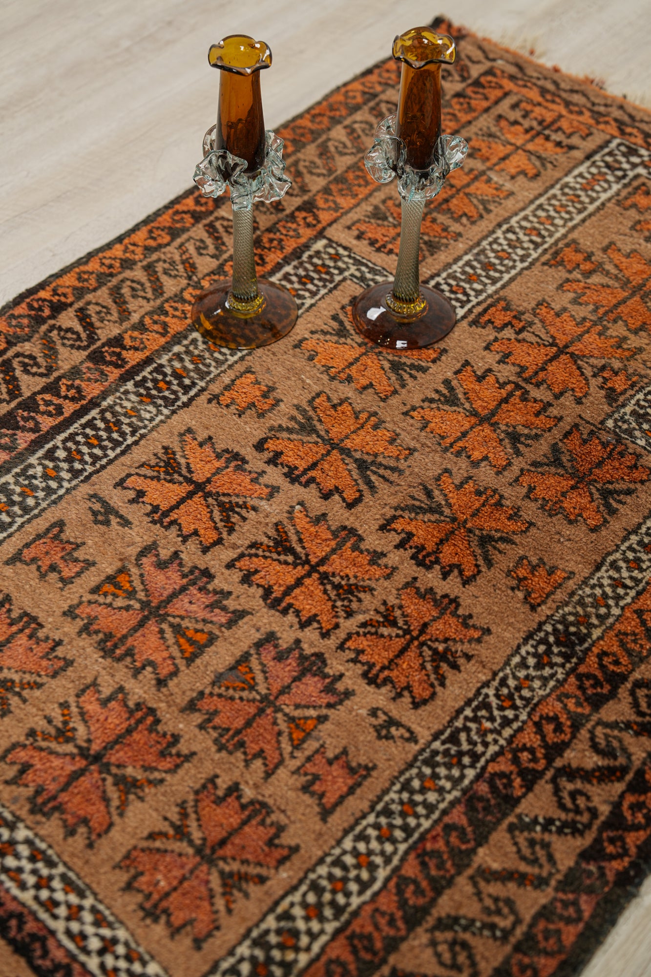 Vintage Balouch Rug 3'7" x 2'4"