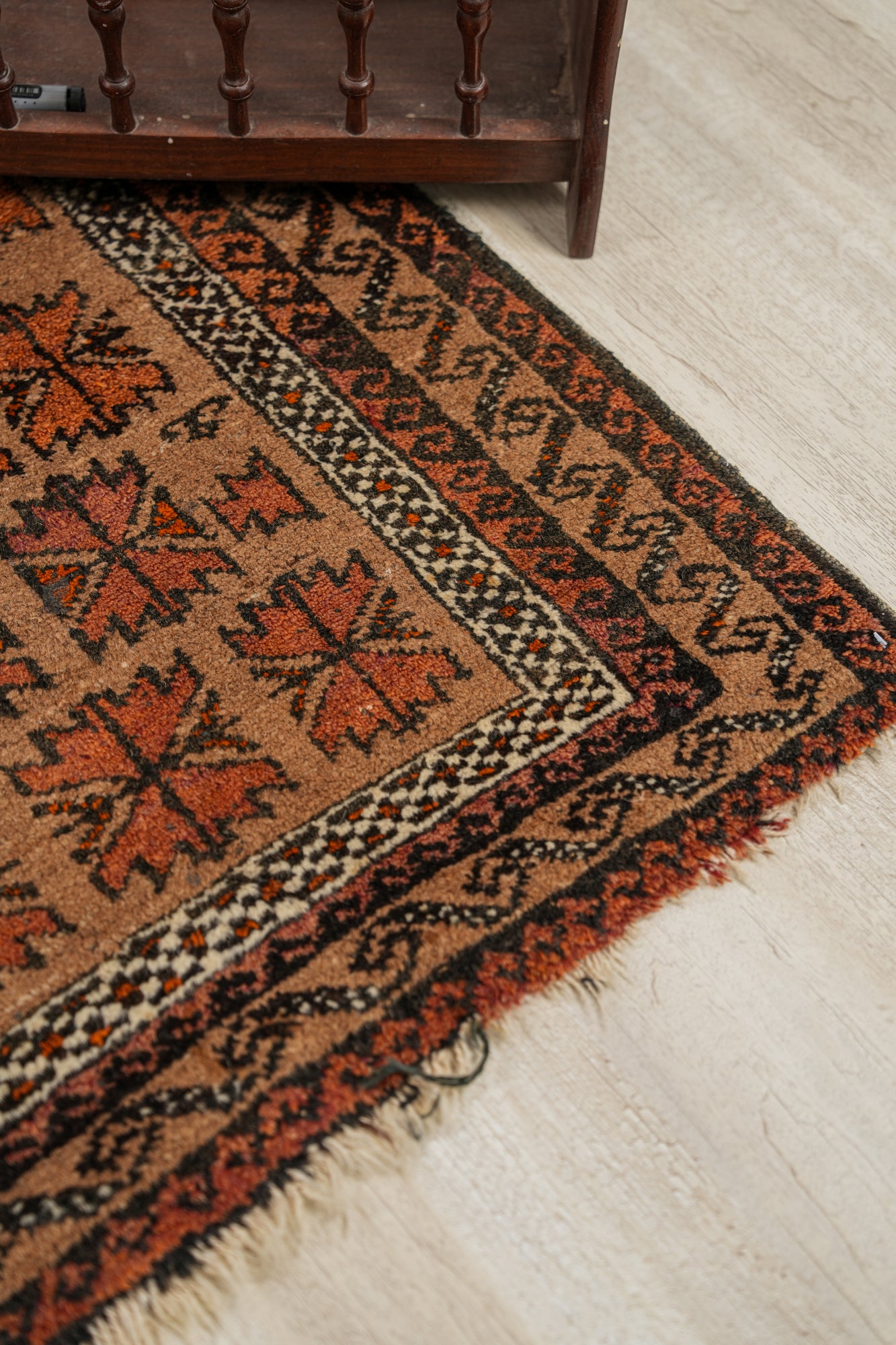 Vintage Balouch Rug 3'7" x 2'4"