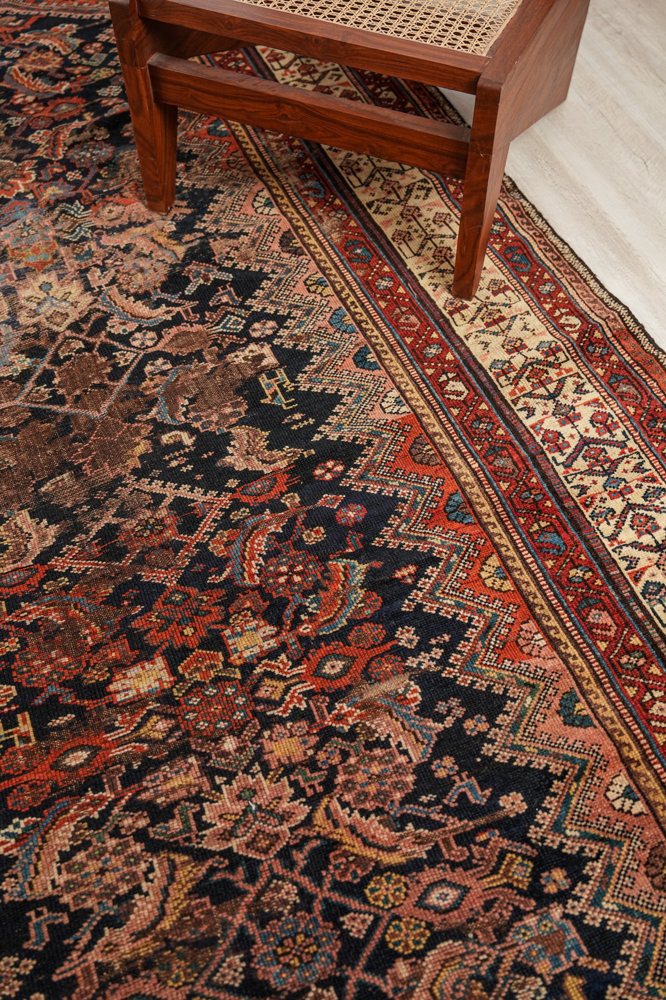 Antique Kurdish Rug 9'10" x 5'2"