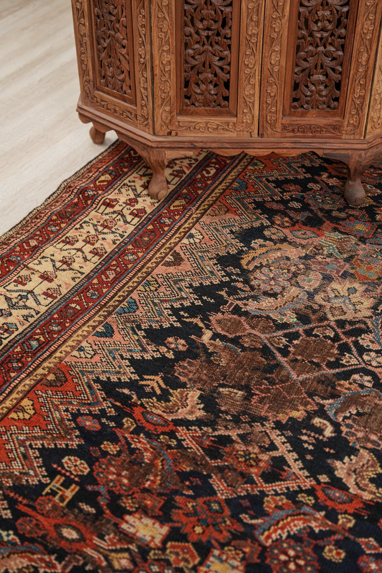 Antique Kurdish Rug 9'10" x 5'2"
