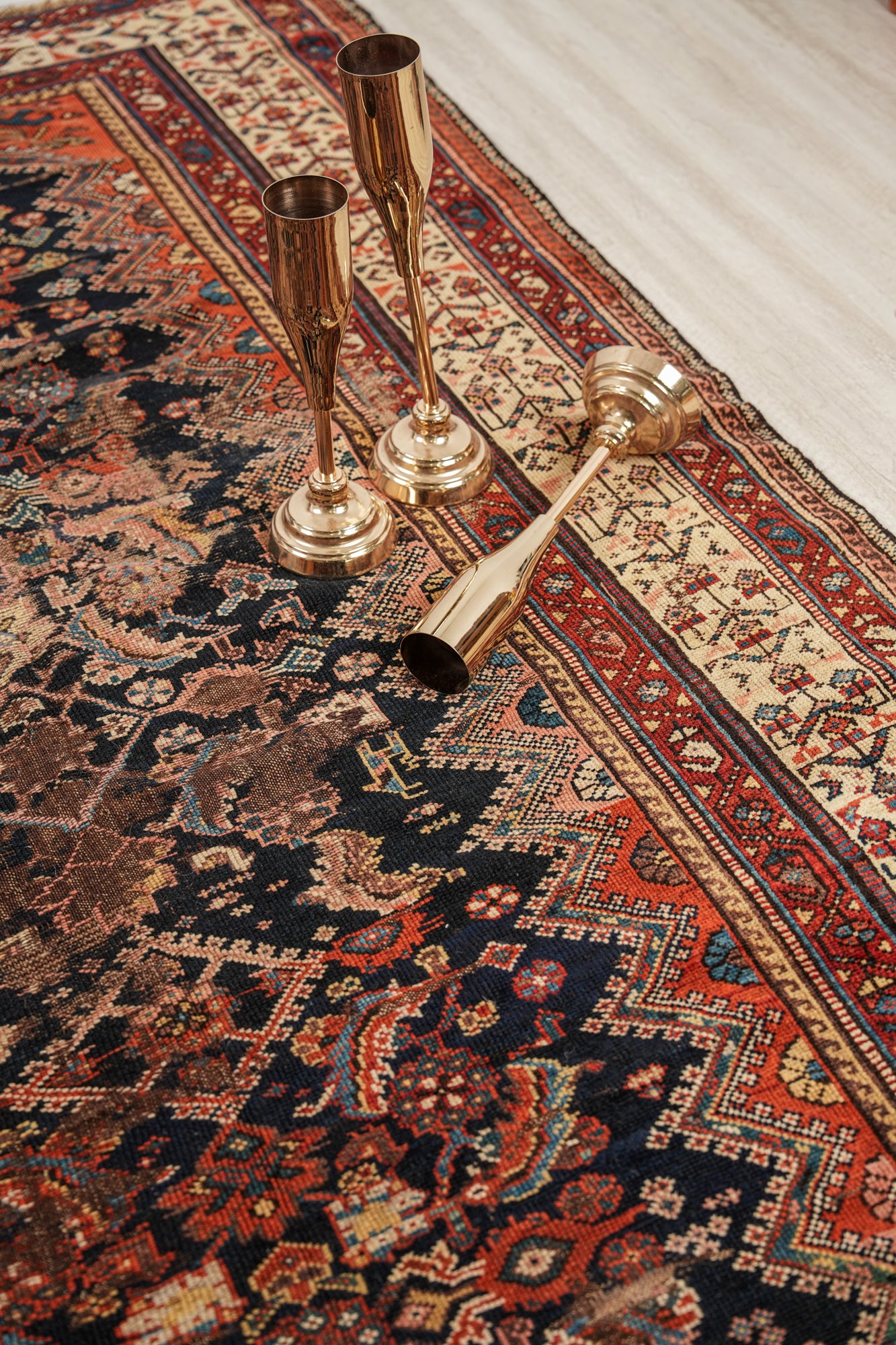 Antique Kurdish Rug 9'10" x 5'2"