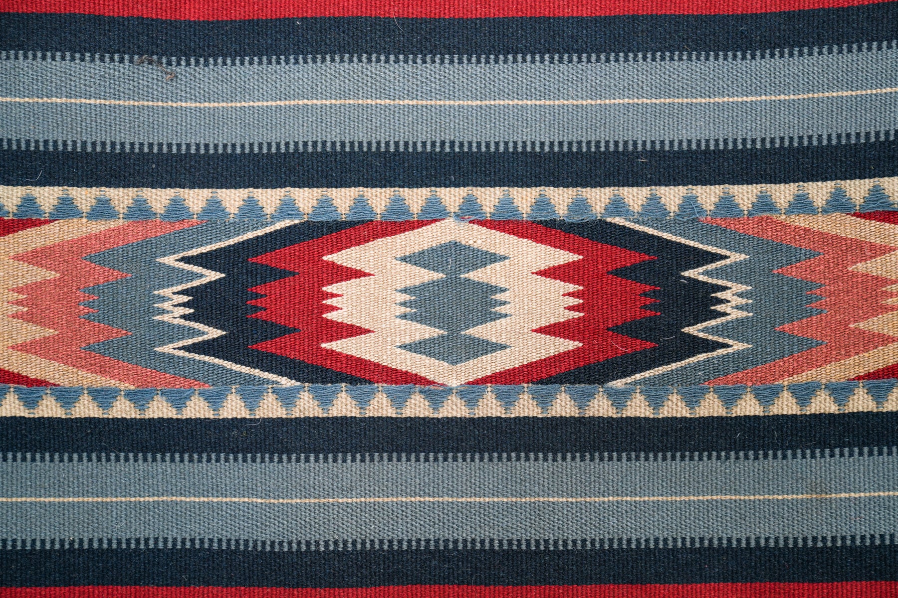 Vintage Scandinavian Textile 2'5" x 1'10"