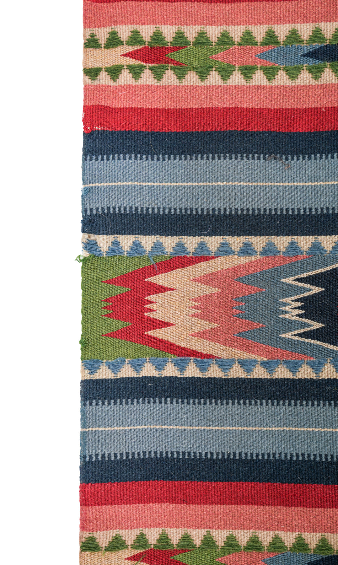 Vintage Scandinavian Textile 2'5" x 1'10"