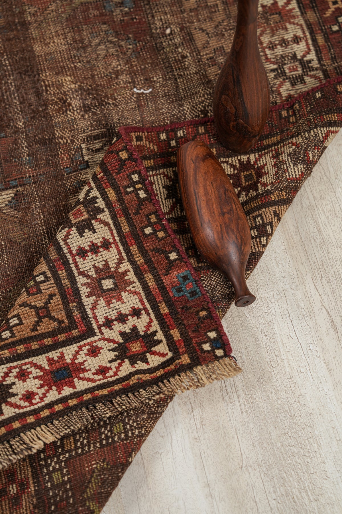 Antique Cacasian Kazak Rug 4'8" x 3'2"