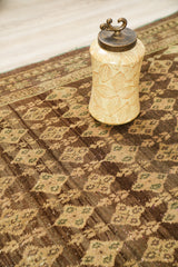 Antique Indian Agra rug 11'8"x 9'2"