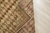 Antique Indian Agra rug 11'8"x 9'2"
