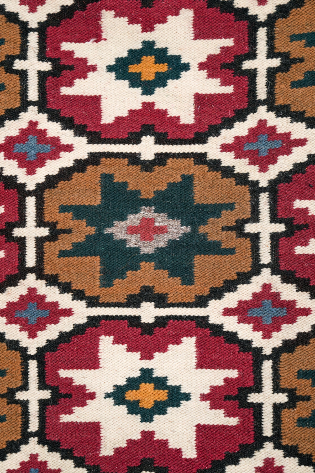 Vintage Scandinavian Textile 3'7" x 2'1"