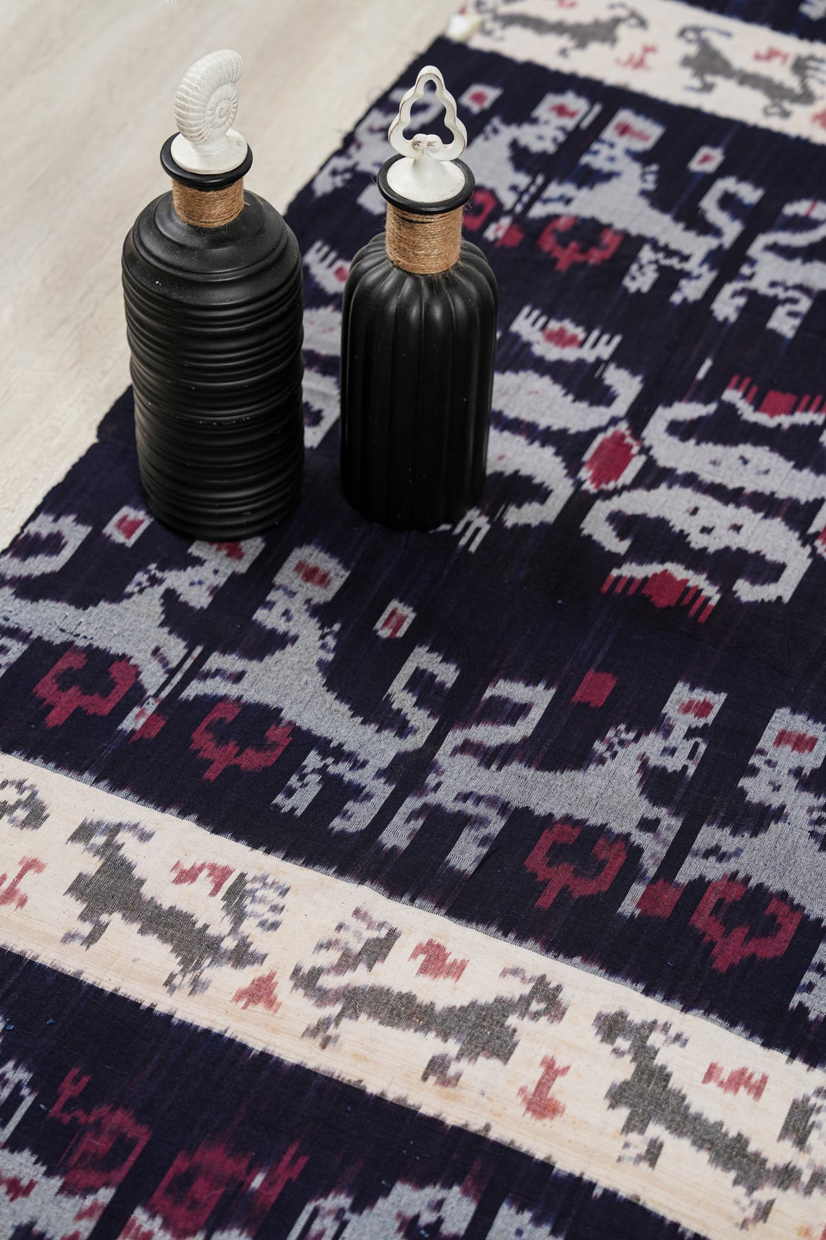 Vintage Indonesian Ikat 7'4" x 4'8"
