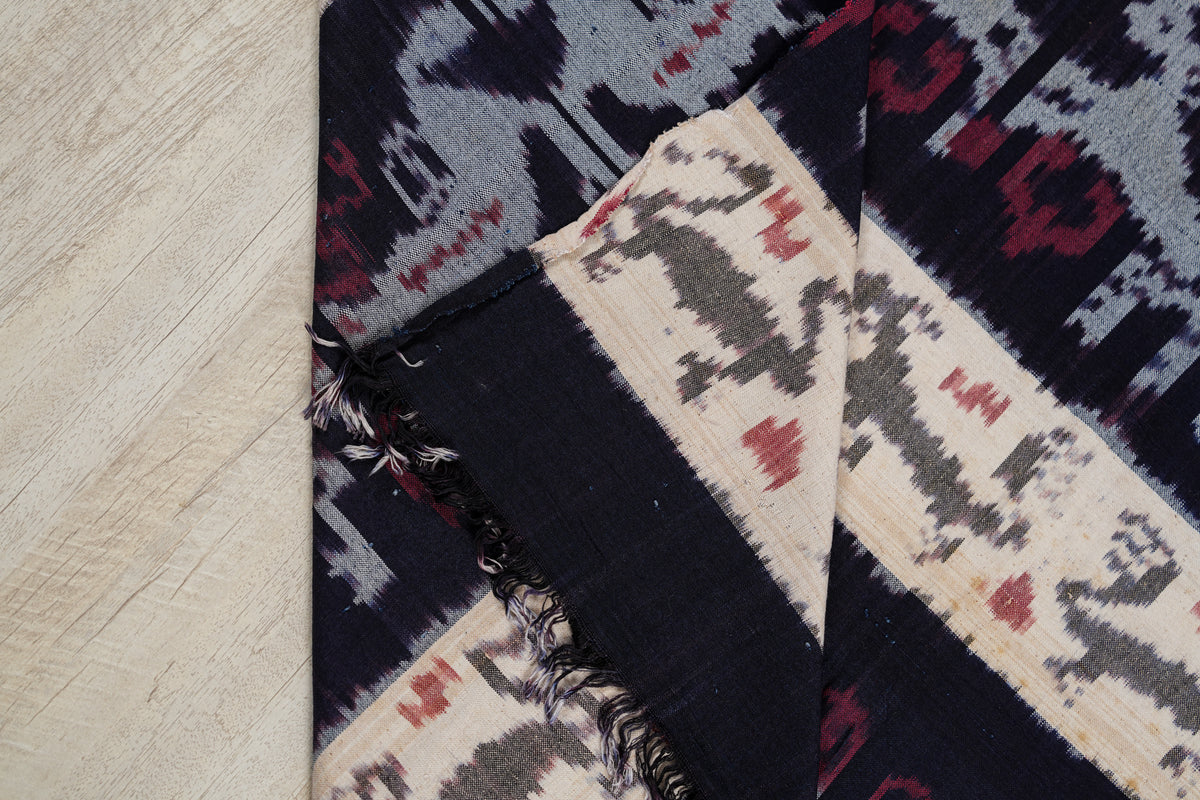 Vintage Indonesian Ikat 7'4" x 4'8"