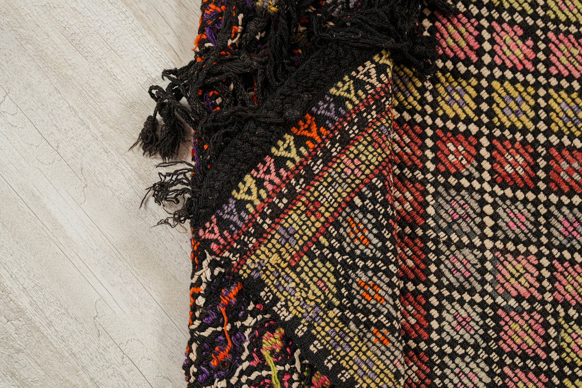 Vintage Turkish Cecim Kilim 3'10" x 4'