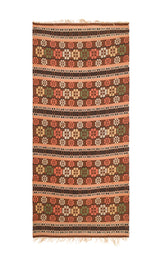 vintage Swedish Skåne Tapestry textile 4'3" x 2'