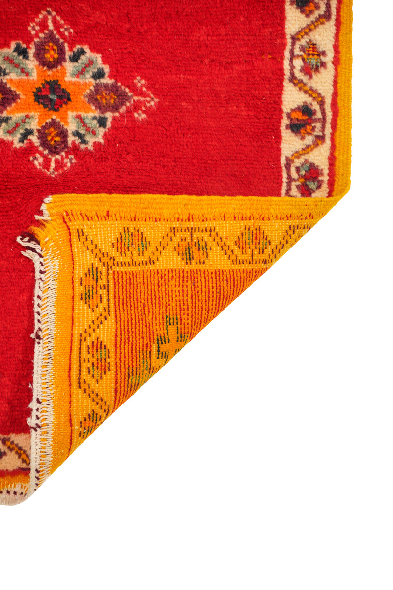 Vintage Moroccan Berber Rug 3'1" x 2'7"