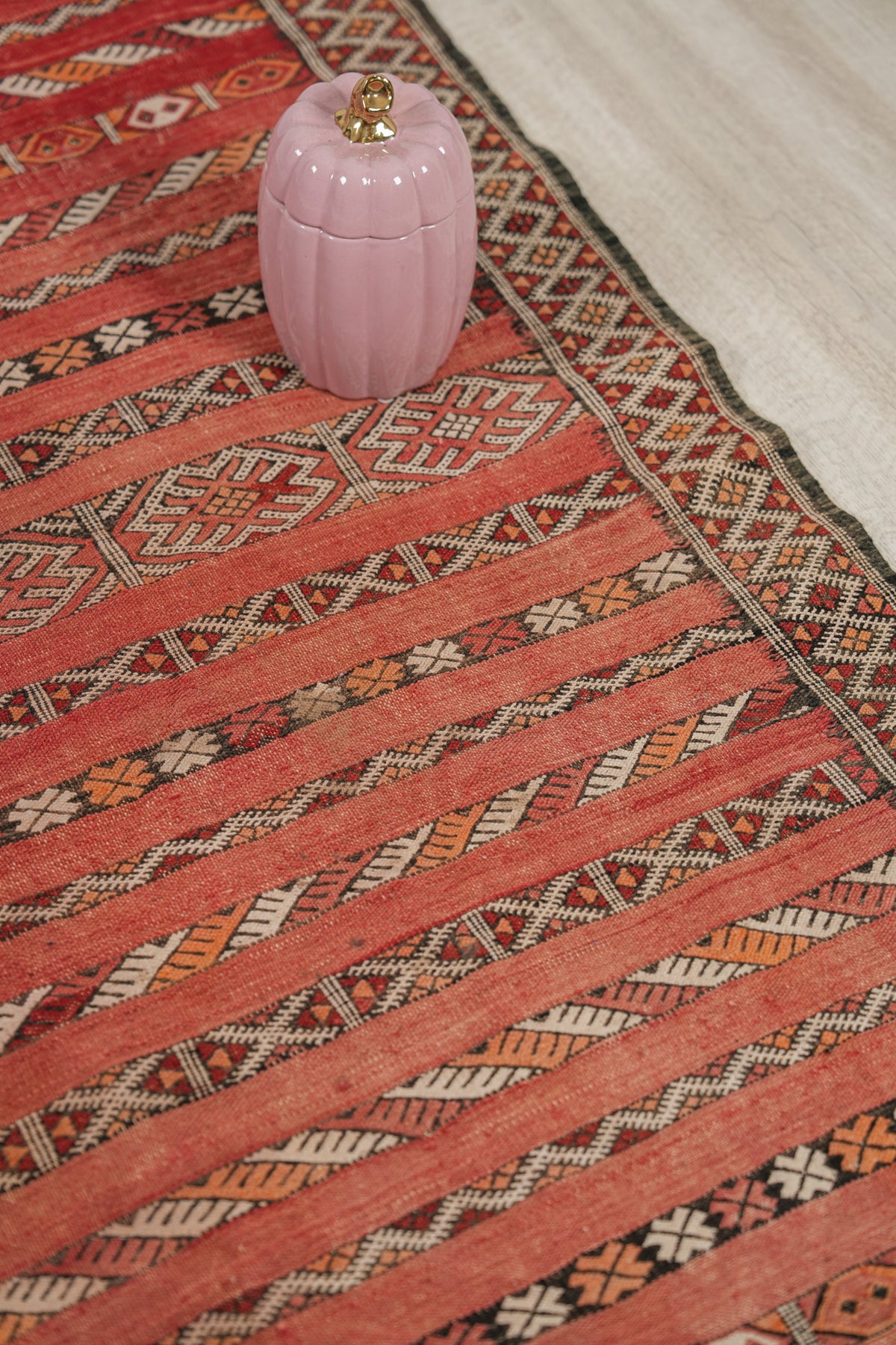 Vintage Moroccan Berber Kilim  5' x 3'6"