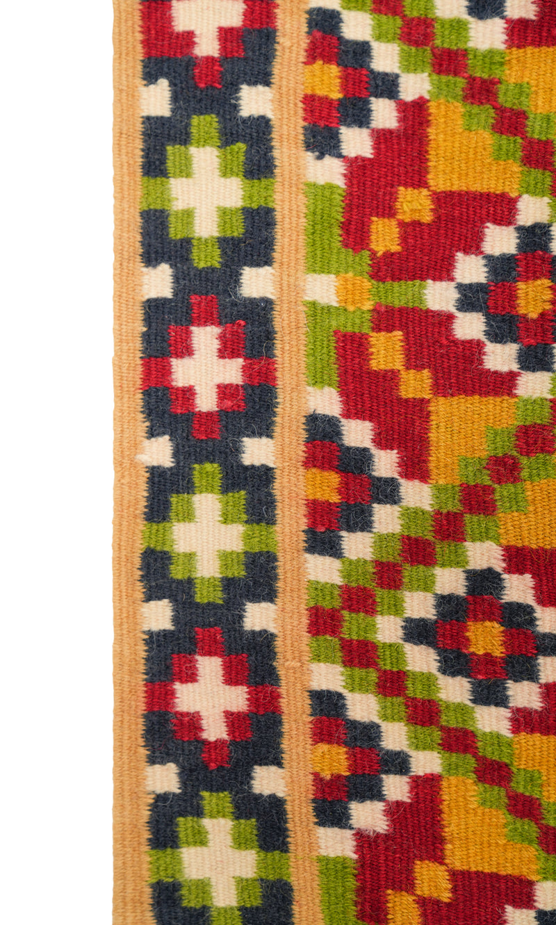 Vintage Nordic Tapestry kilim 2'3" x 1'7"