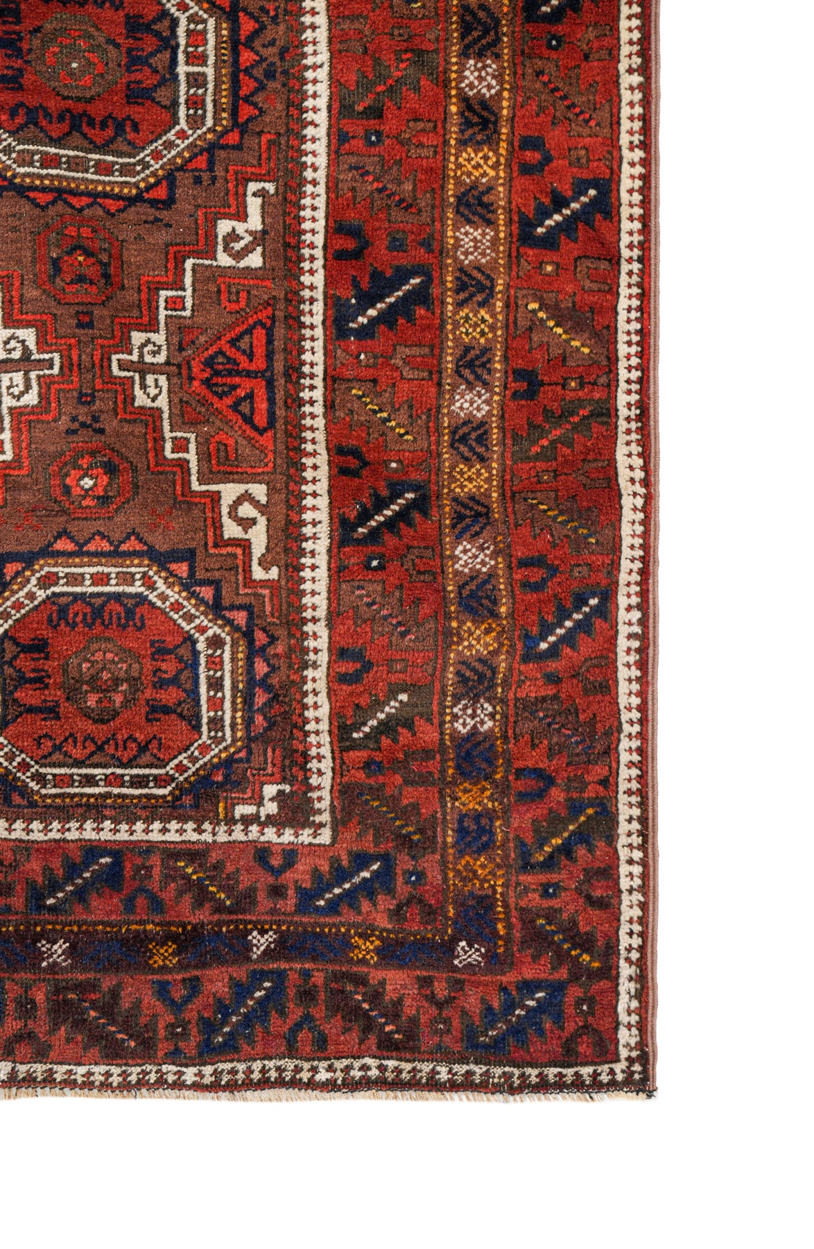 Antique Baloch Rug 6'7" x 3'9"