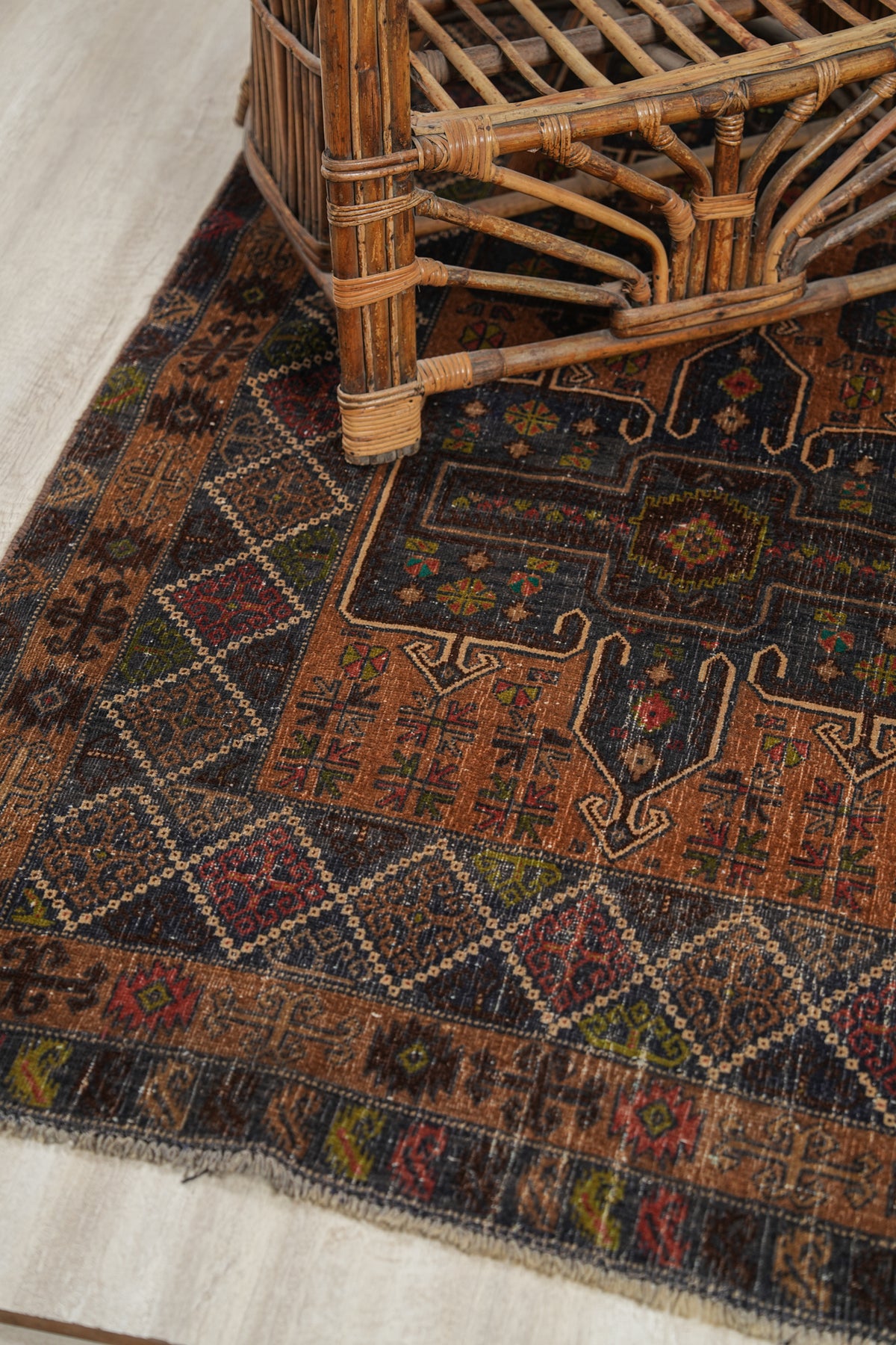 Vintage Baluch Rug 6.4 x 3.9