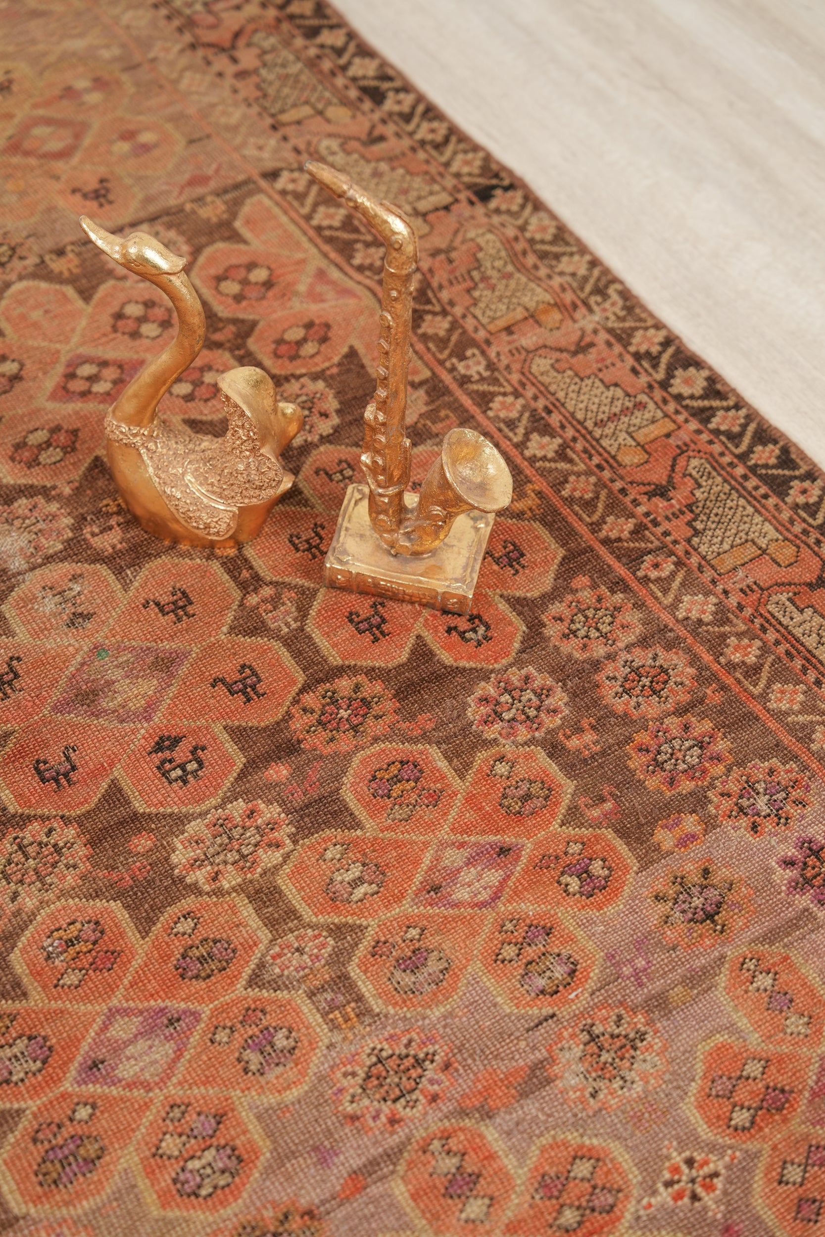 Vintage Caucasian Shirvan Rug 6'6" x 3'8"