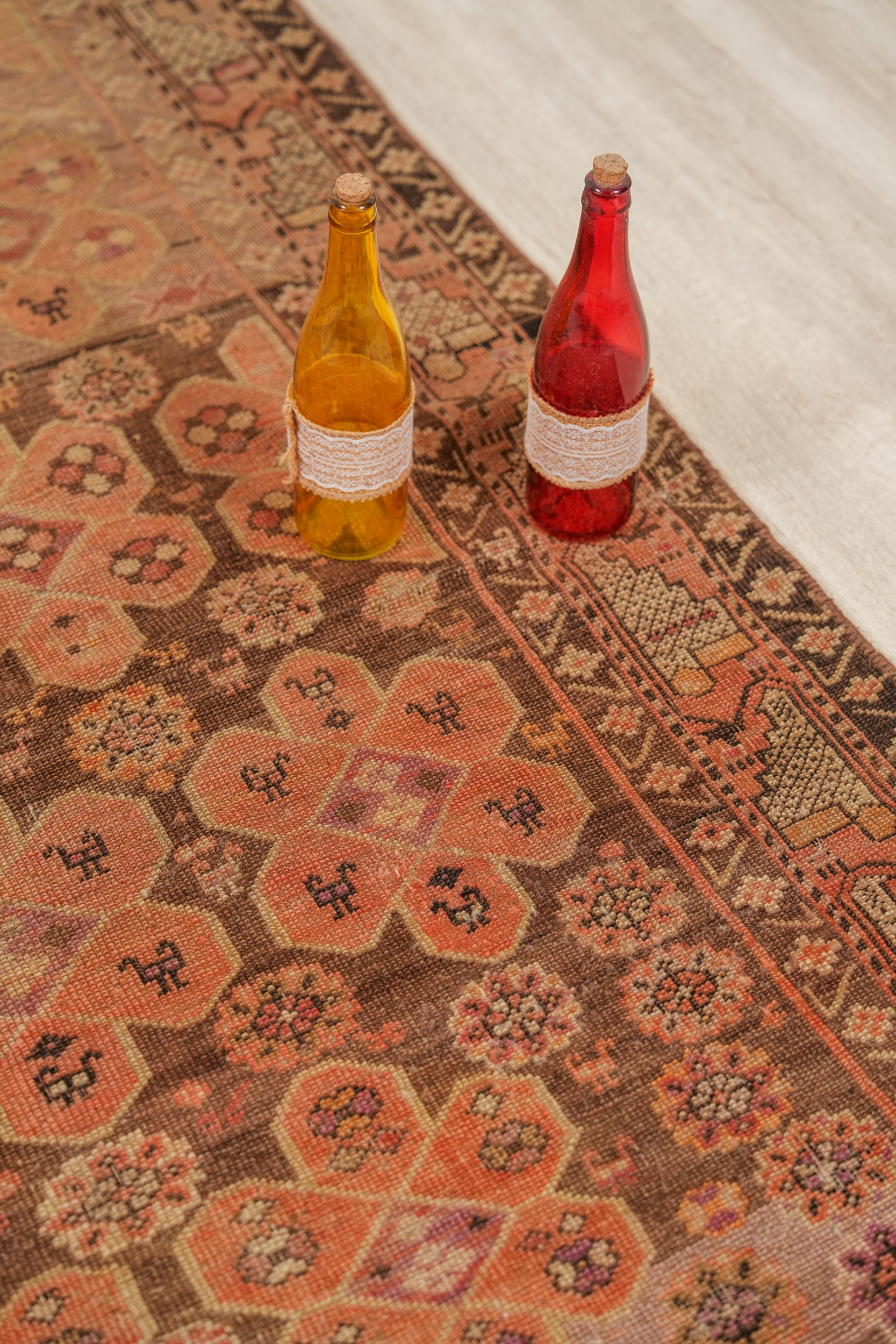Vintage Caucasian Shirvan Rug 6'6" x 3'8"