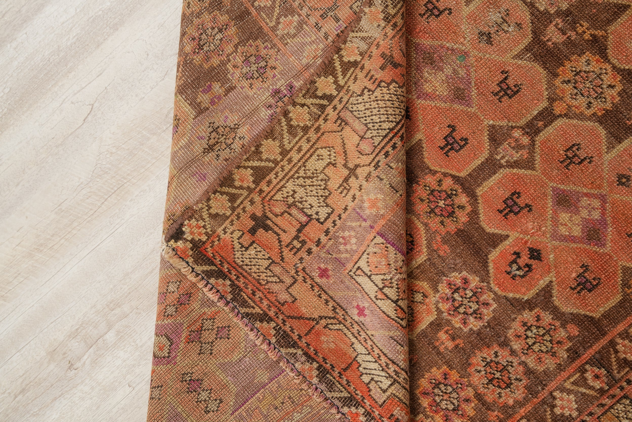Vintage Caucasian Shirvan Rug 6'6" x 3'8"