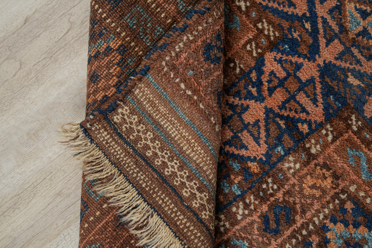 Antique Baloch prayer Rug 3'8" x 2'8"