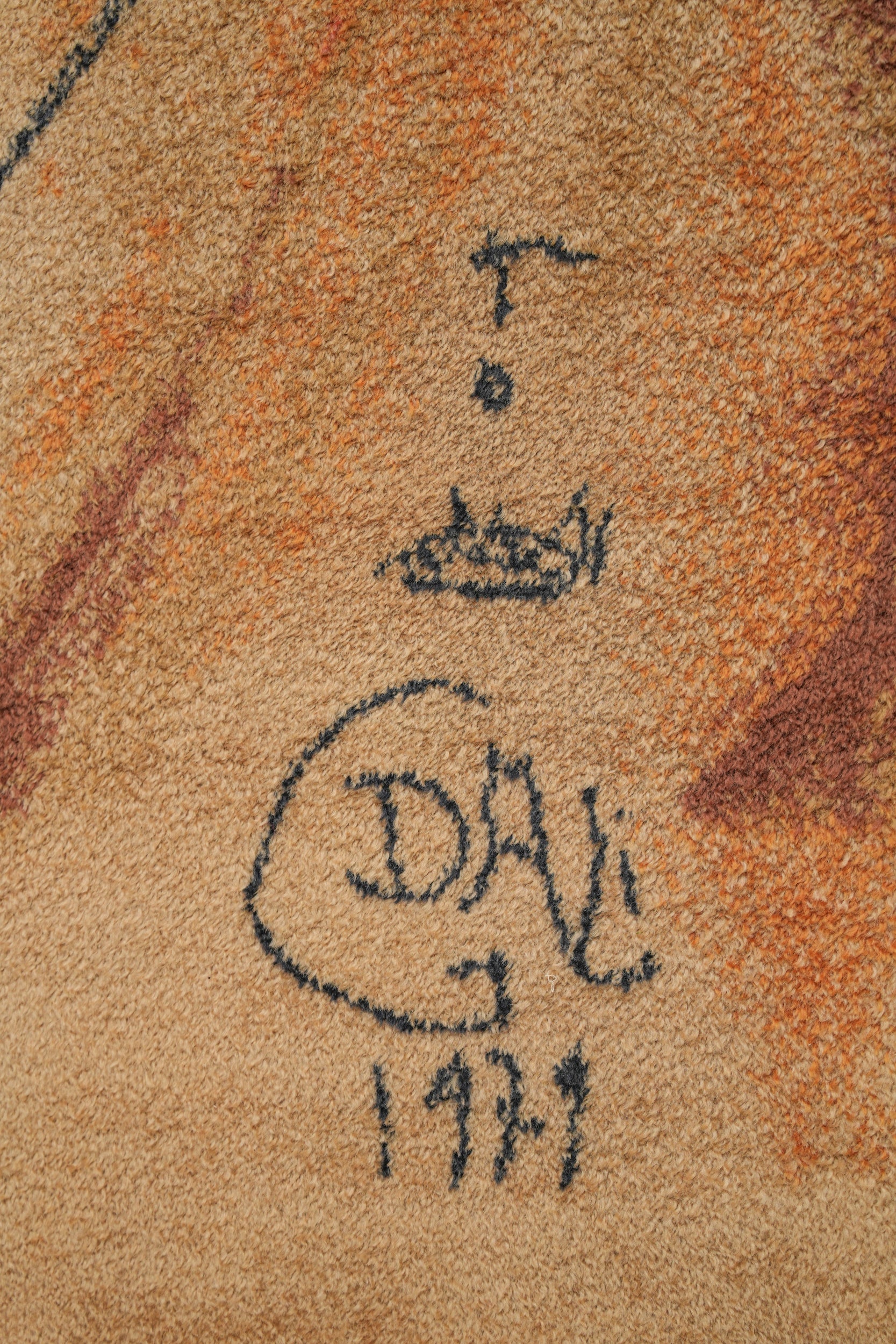 Le Grand Pavon (Salvador Dali) 8'10" x 5'8"