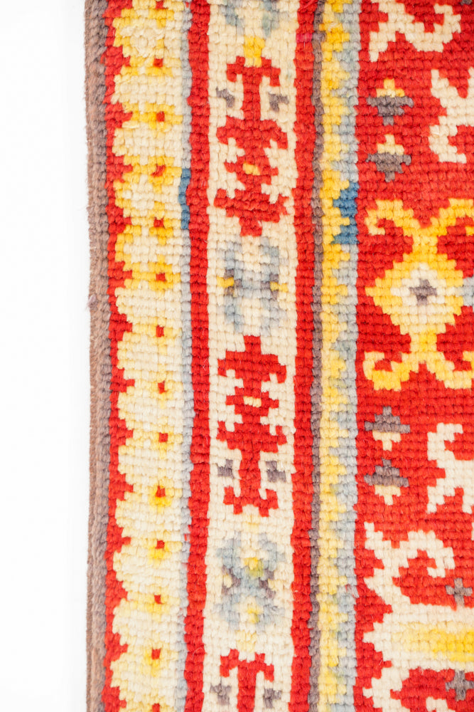 Vintage Turkish Tribal Rug 3'4" x 2'
