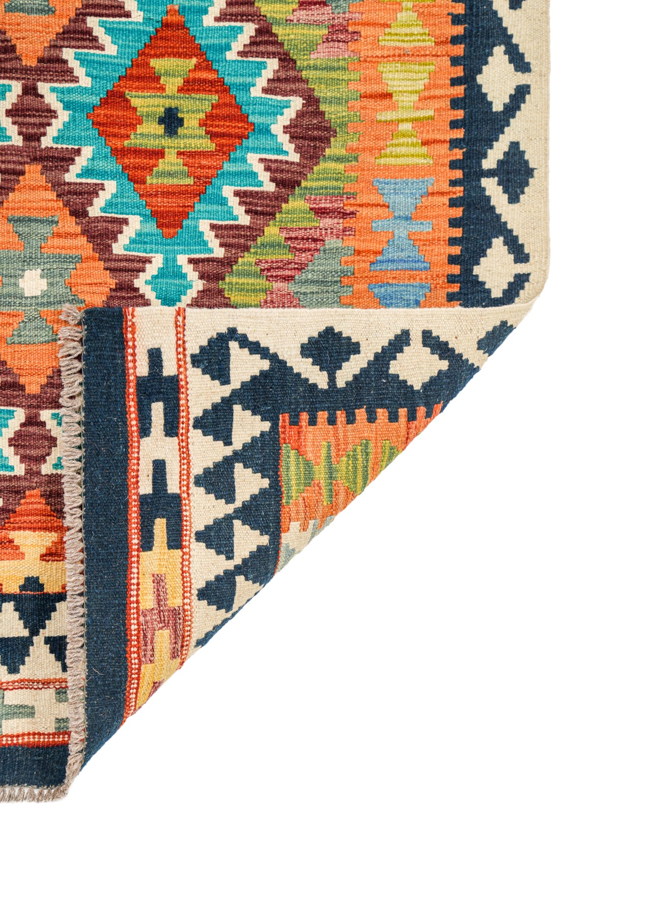 Modern Afghan SHIRVAN KILIM 5' x 3'4"