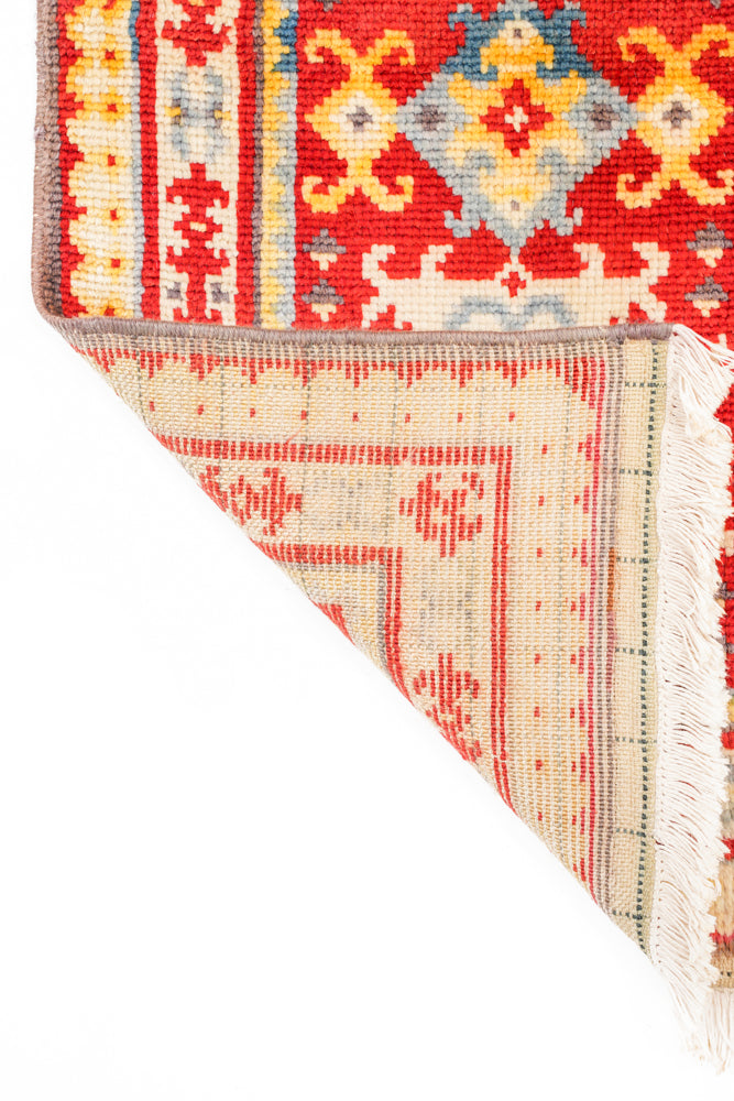 Vintage Turkish Tribal Rug 3'4" x 2'