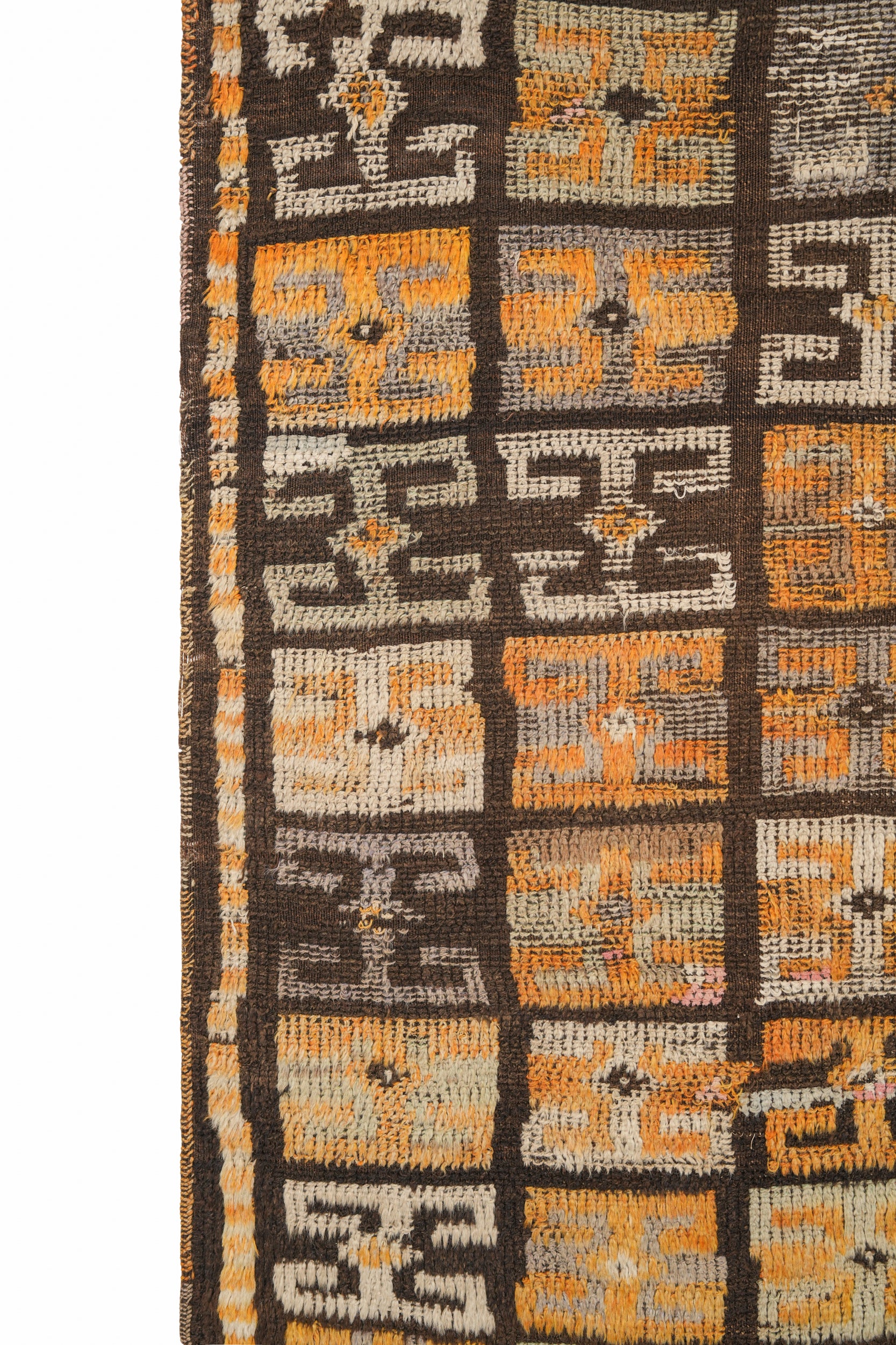 Vintage Moroccan Berber Rug 8' x 3'8"