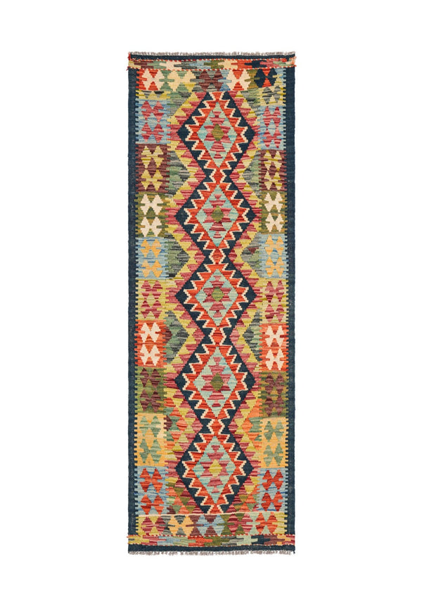 Contemporary Shirvan Hallway Kilim 6'7" x 2'3"