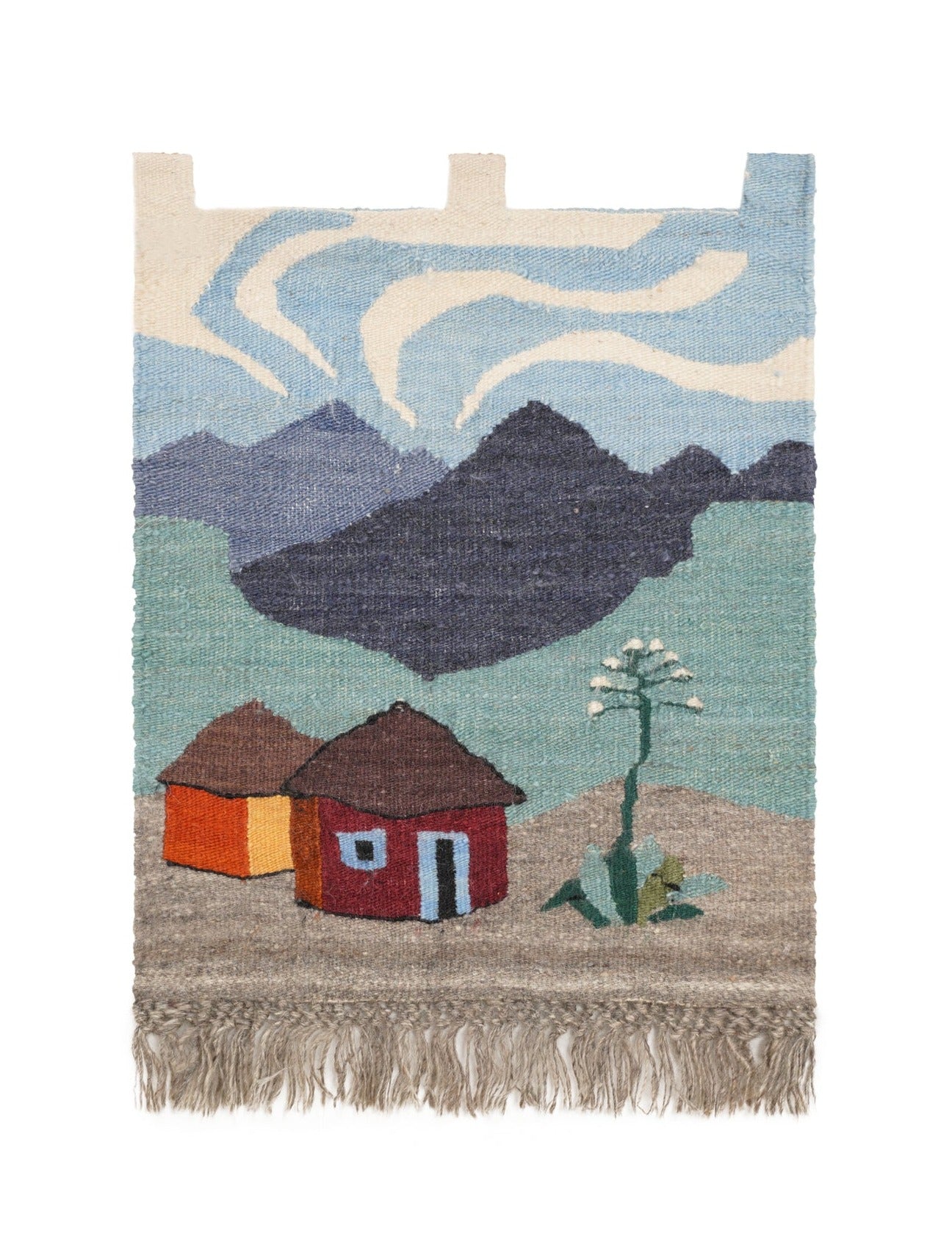 Vintage African Tapestry 2' x 1'8"