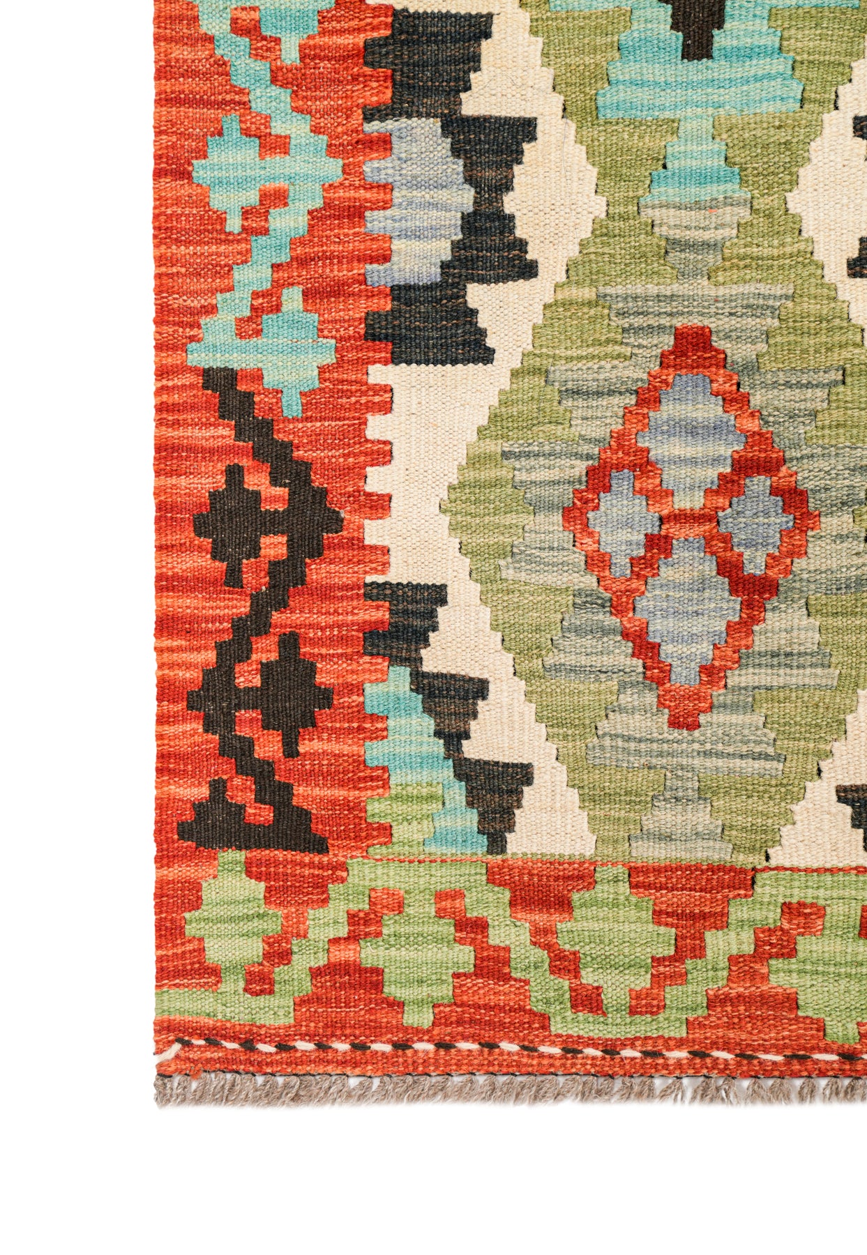 Modern Afghan Anatolian Kilim 5' x 3'4"