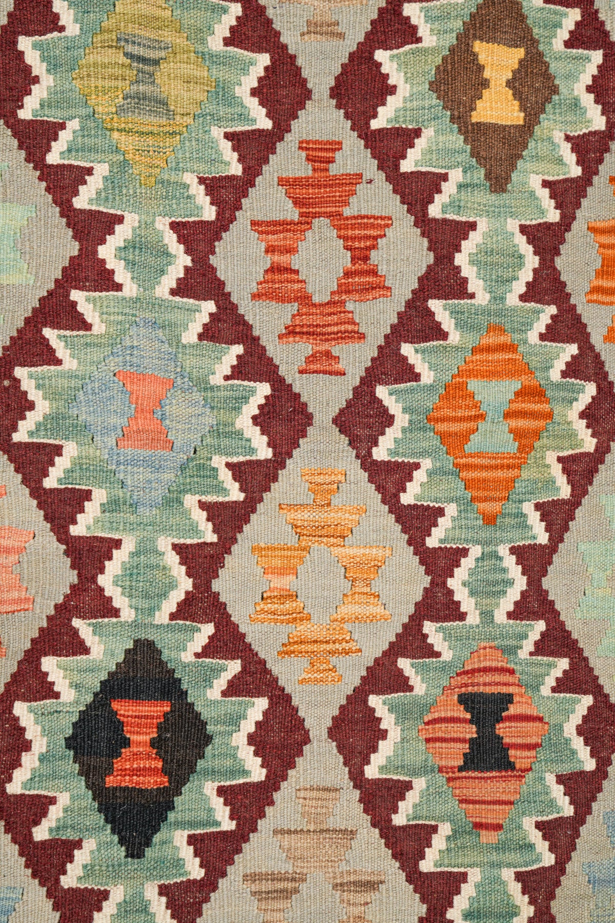 Modern Afghan Anatolian Kilim 5' x 3'5"