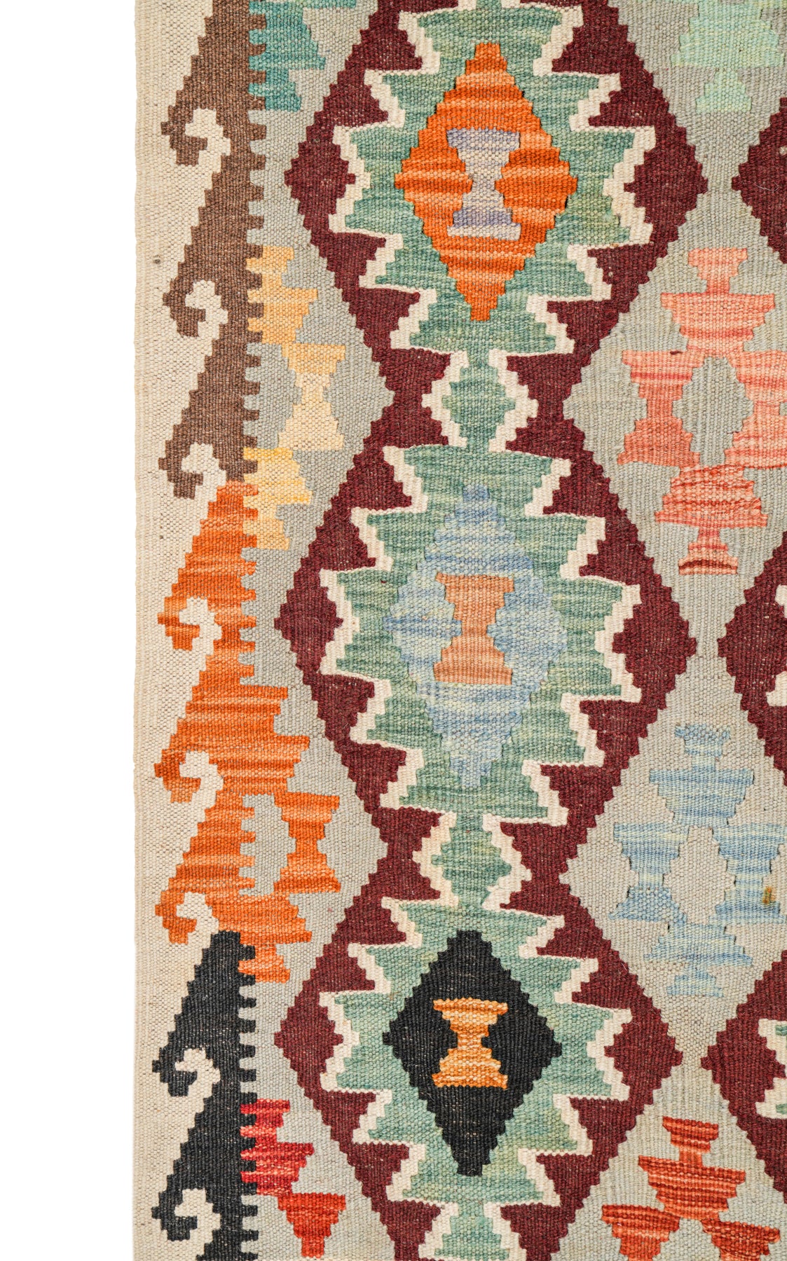 Modern Afghan Anatolian Kilim 5' x 3'5"