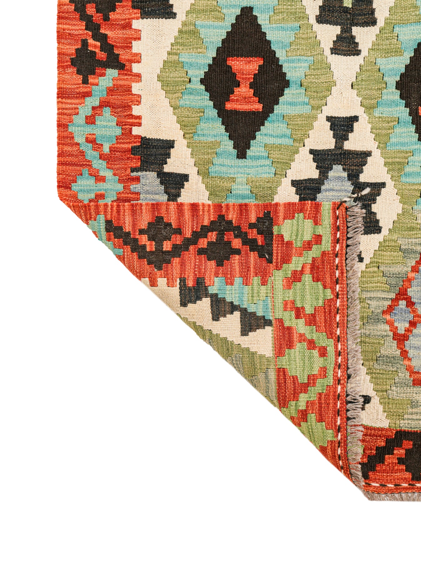 Modern Afghan Anatolian Kilim 5' x 3'4"