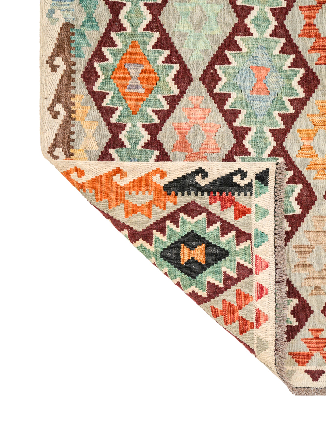 Modern Afghan Anatolian Kilim 5' x 3'5"