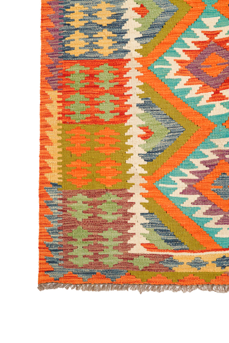 Modern Shirvan kilim 6'6" x 4'8"