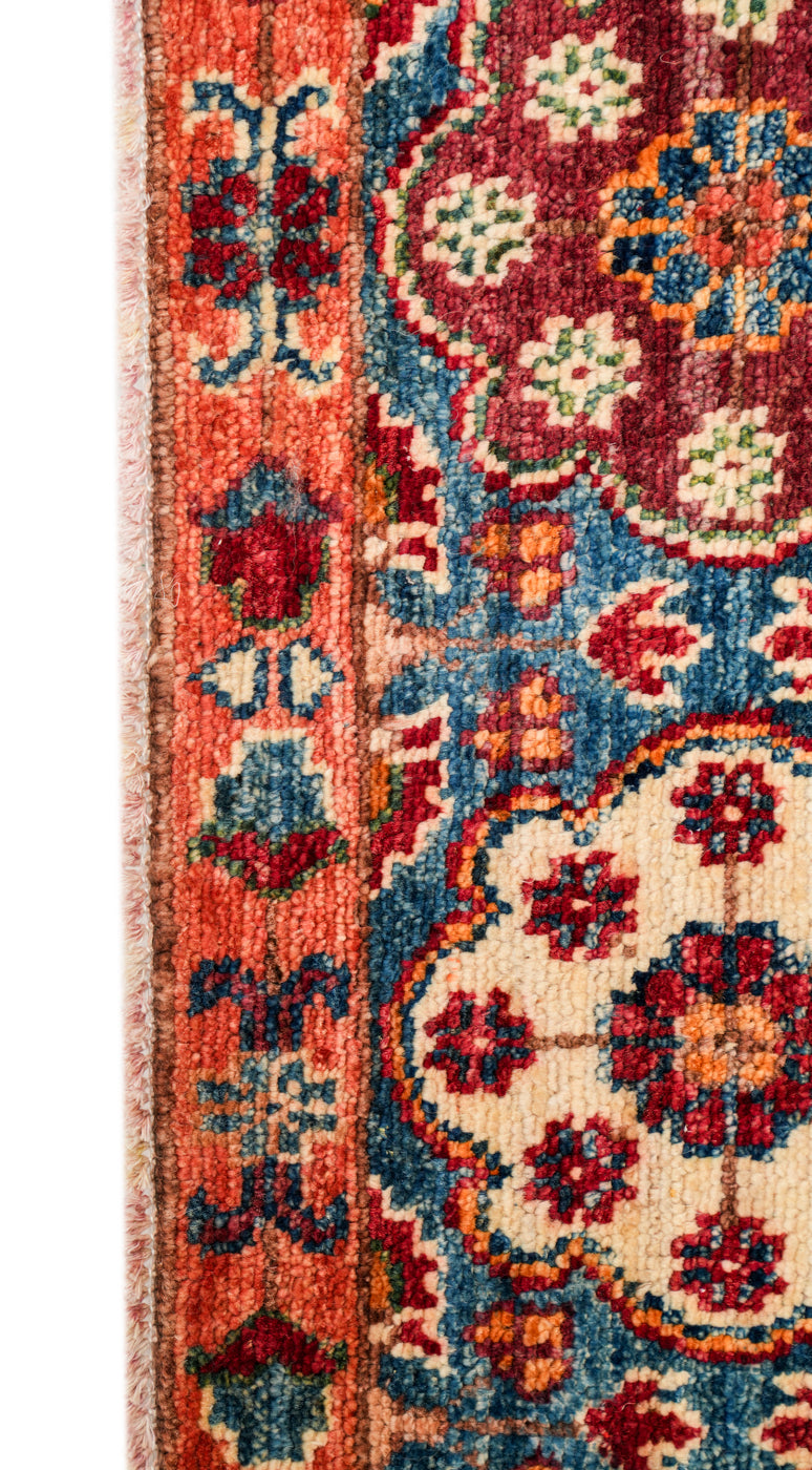 Vintage Afghan Rug (PAIR) 3'4" x 1'