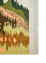 Vintage Scandinavian landscape Tapestry 3'8" x 2'