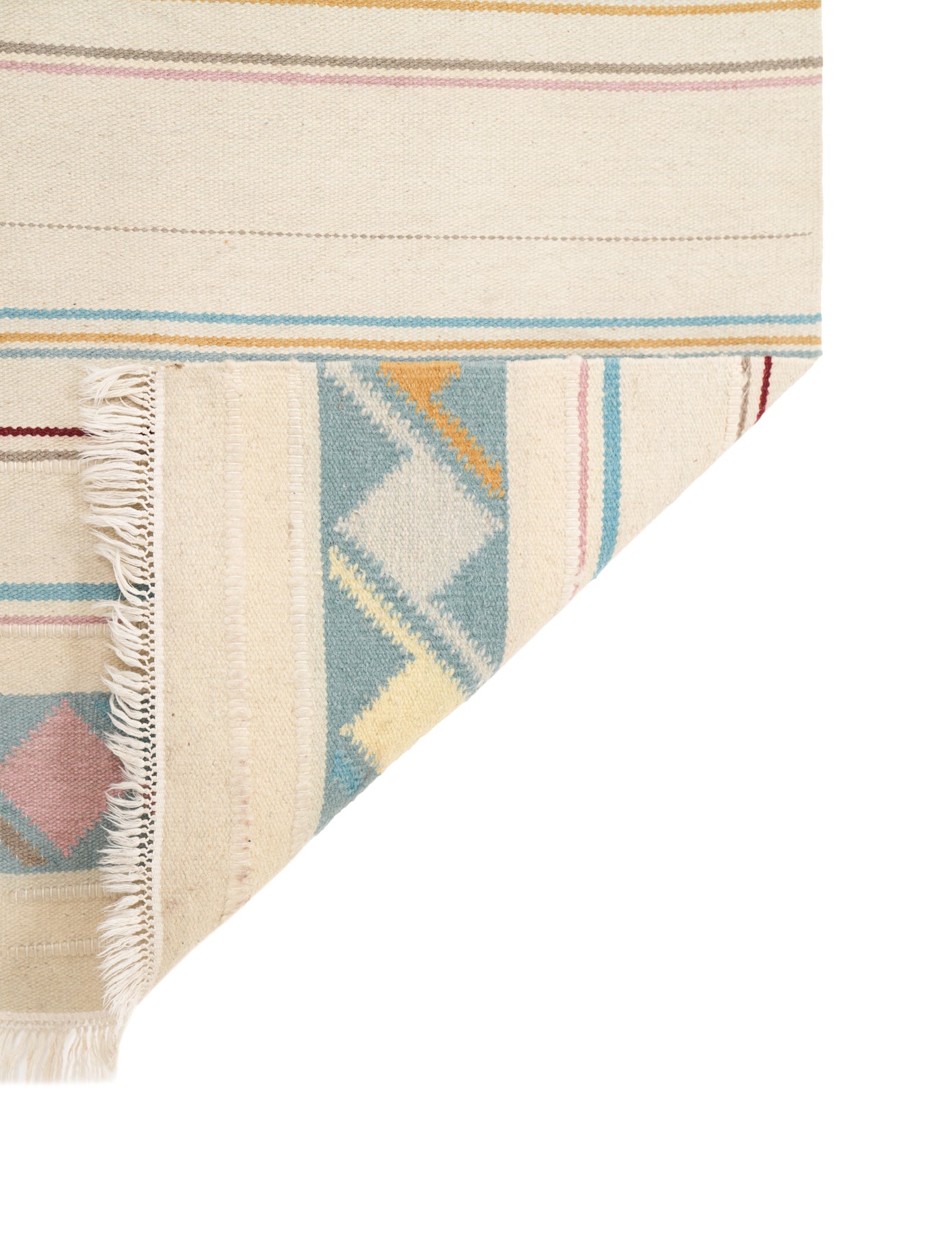 VINTAGE SCANDINAVIAN KILIM 5'10" x 2'