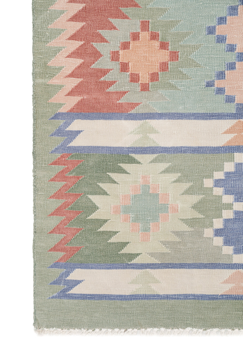 Vintage Indian Dhurrie Kilim 5'7" x 3'4"