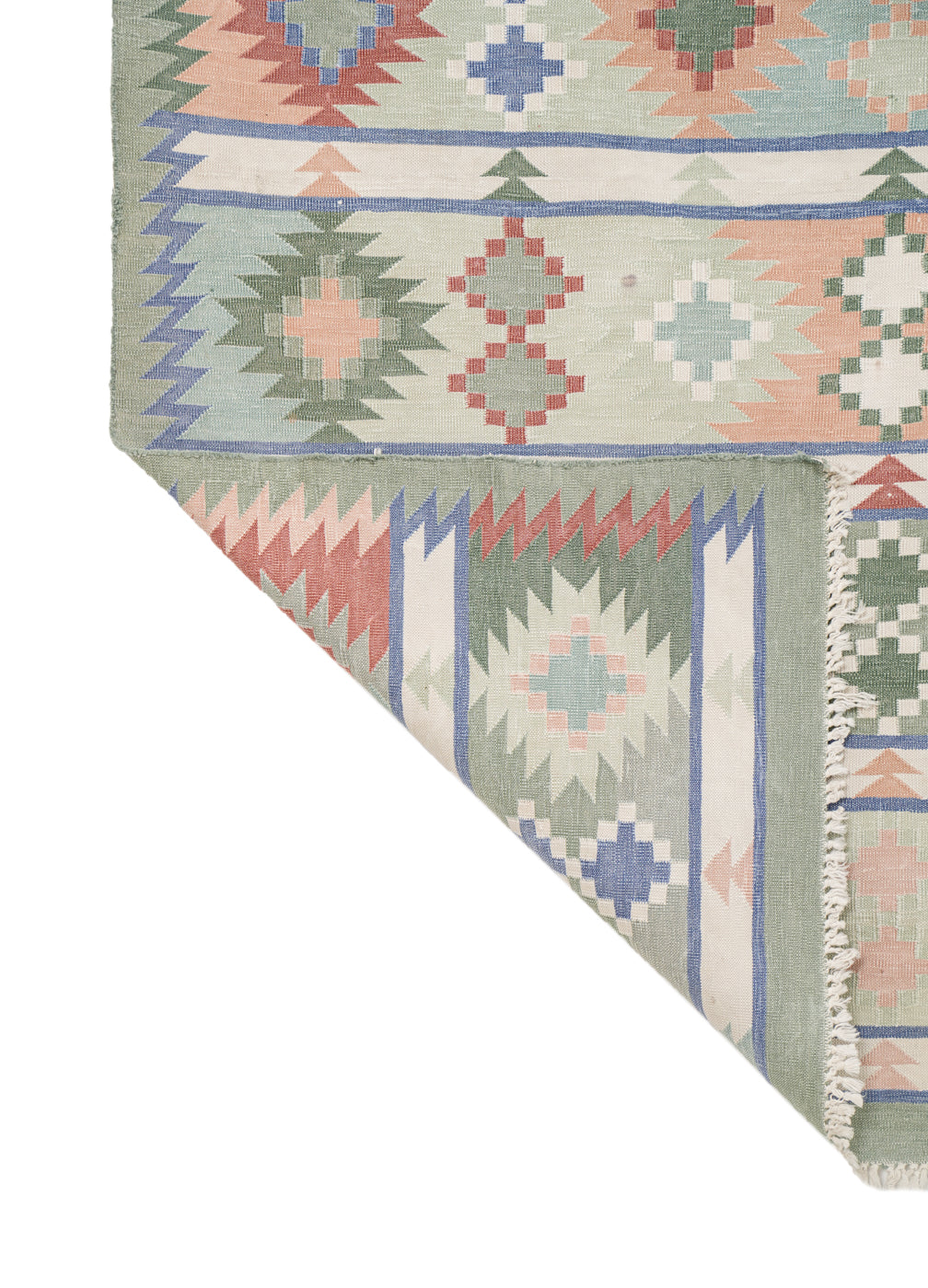 Vintage Indian Dhurrie Kilim 5'7" x 3'4"